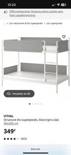Lit superposé Ikea, Maison & Meubles, Enlèvement, Utilisé, Lits superposés
