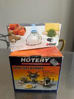 2 mini gas branders te koop., Electroménager, Fondue, Enlèvement ou Envoi, Comme neuf, Brûleur, Accessoires pour fondue