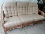 rotan 3 zit, Huis en Inrichting, Ophalen, Gebruikt, 150 tot 200 cm, Driepersoons