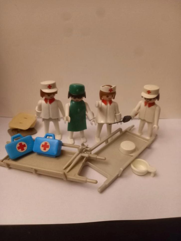 Playmobil - jaren 70 - kliniek - vintage, Verzamelen, Speelgoed, Ophalen of Verzenden