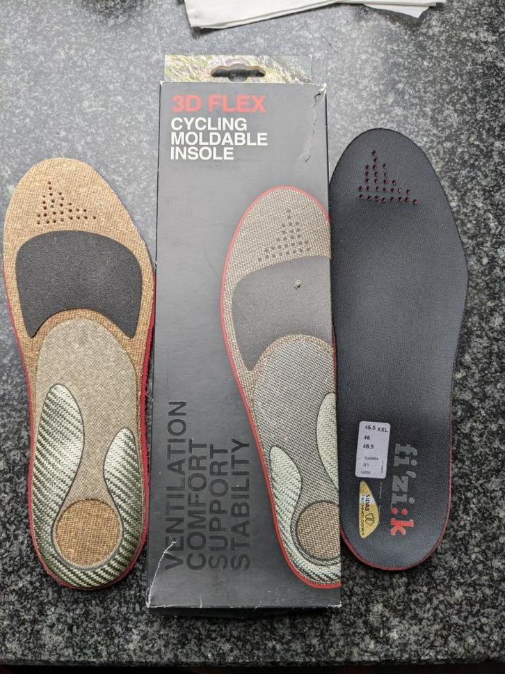 Nieuwe Sidas/Fizik inlegzolen, Fietsen en Brommers, Fietsaccessoires | Fietskleding, Nieuw, Dames, Heren, Ophalen of Verzenden