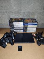 PlayStation 2 et 24 jeux, Games en Spelcomputers, Spelcomputers | Sony PlayStation 2, Ophalen, Zo goed als nieuw, Met games
