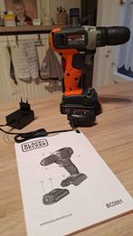 Perceuse visseuse 18V Black &Decker, Bricolage & Construction, Enlèvement, Comme neuf, Perceuse
