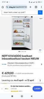 Inbouw koelkast NEFF 122cm, Elektronische apparatuur, Koelkasten en IJskasten, Zo goed als nieuw, Ophalen