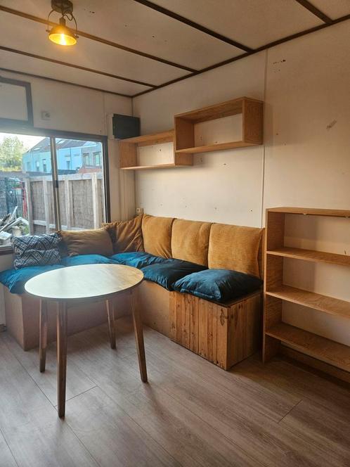 Tiny house/ Wooncontainer / tijdelijke woning, Doe-het-zelf en Bouw, Bouwketen en Schaftketen, Zo goed als nieuw, Ophalen