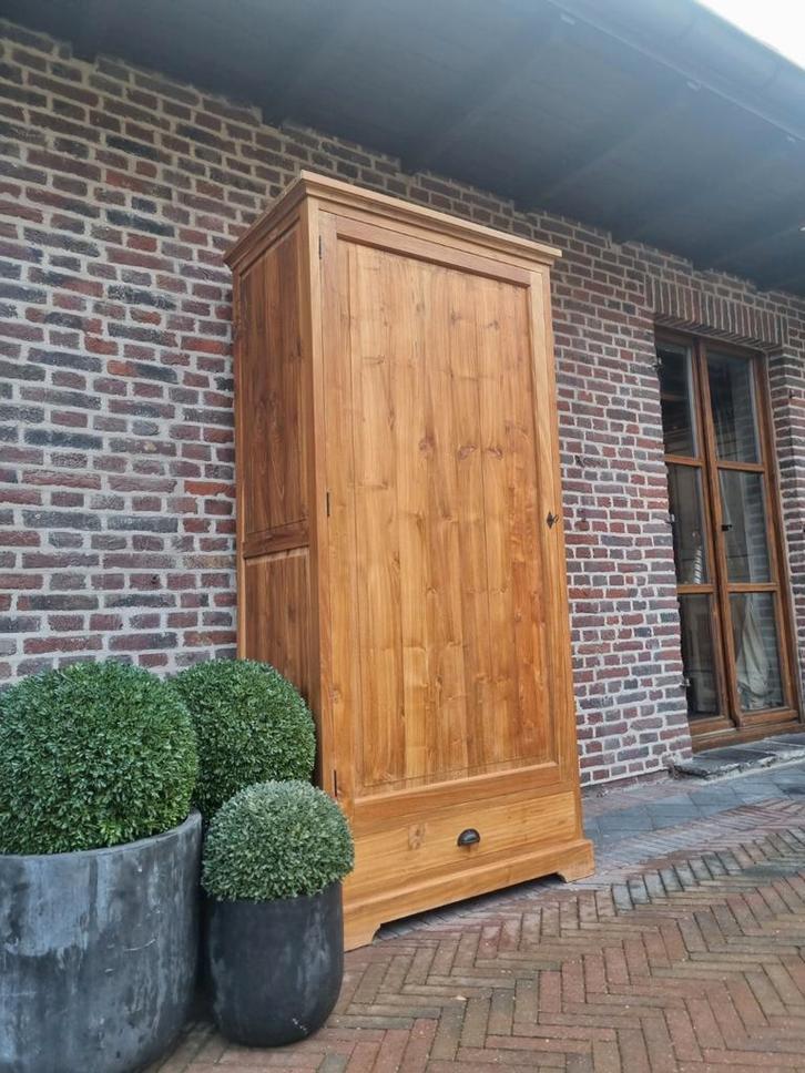 Teak halkast/kast EINDEJAARSACTIE, Huis en Inrichting, Kasten | Overige, Zo goed als nieuw, Ophalen of Verzenden
