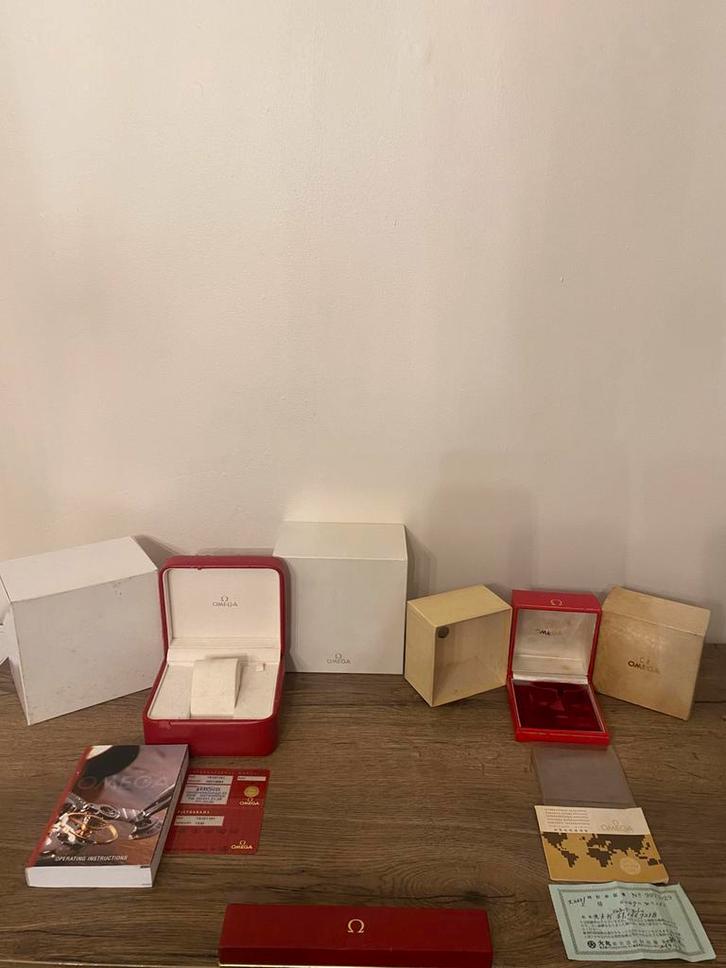 Lot vintage Omega dozen -ZELDZAAM + HOOGWAARDIG -, Handtassen en Accessoires, Horloges | Heren, Gebruikt, Polshorloge, Omega, Overige materialen