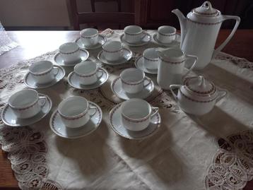 12- delig koffieservies