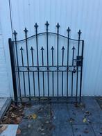 UITVERKOOP Smeedijzeren poortje 150cm hoog 125cm breed, Ophalen, Gebruikt
