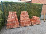 Hand gevormde nieuwe terracotta tegels 19de eeuw.  12x12x2,5, Doe-het-zelf en Bouw, Ophalen, Zo goed als nieuw