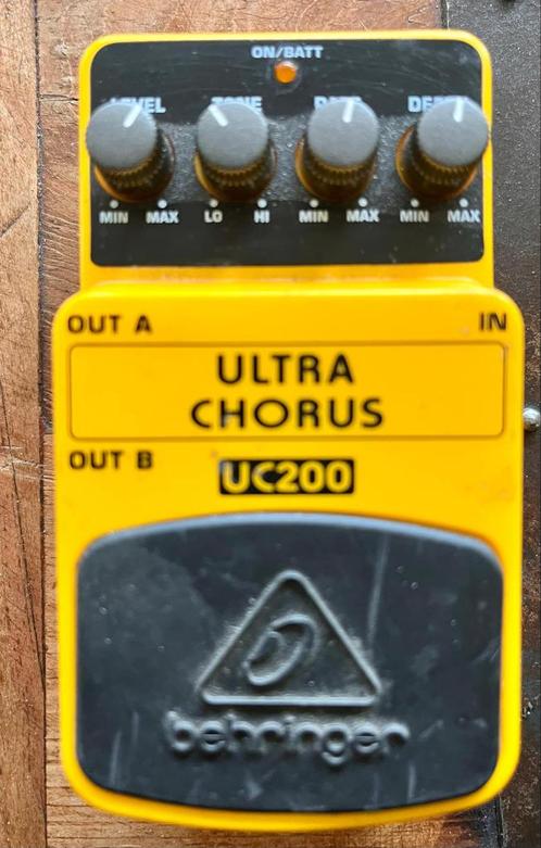 effecten gitaar, Muziek en Instrumenten, Effecten, Zo goed als nieuw, Chorus, Reverb, Wah Wah, Compressor, Ophalen of Verzenden