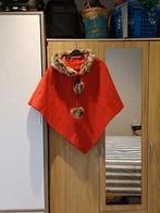 Rode poncho, Kleding | Dames, Ophalen of Verzenden, Zo goed als nieuw