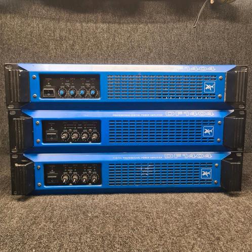PARK AUDIO DF1404 4 kanaal versterker met crossover, Audio, Tv en Foto, Luidsprekerboxen, Zo goed als nieuw, Ophalen of Verzenden
