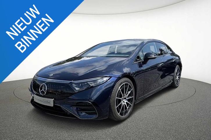 Mercedes-Benz EQS 450+ AMG Line * 4 jaar garantie *, Auto's, Mercedes-Benz, Bedrijf, Te koop, EQS, 360° camera, Bluetooth, Centrale vergrendeling