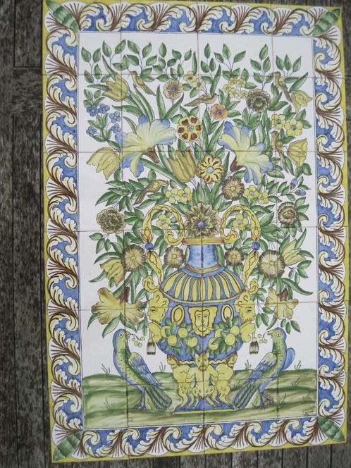Portugese handgeschilderde tegeltableaus, Antiek en Kunst, Antiek | Keramiek en Aardewerk, Ophalen of Verzenden
