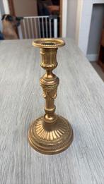 Anciens bougeoir en bronze doré, Enlèvement ou Envoi