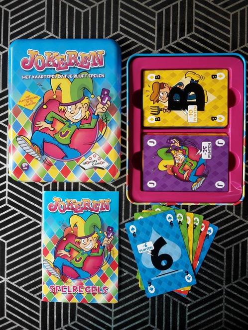 Nieuw spel Jokeren, 2-6 spelers, 6+, + 1 gratis promo, Hobby en Vrije tijd, Gezelschapsspellen | Kaartspellen, Nieuw, Ophalen of Verzenden