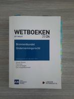 Wetboek ondernemingsrecht 2024 VUB, Boeken, Studieboeken en Cursussen, Ophalen of Verzenden, Zo goed als nieuw, Hoger Onderwijs