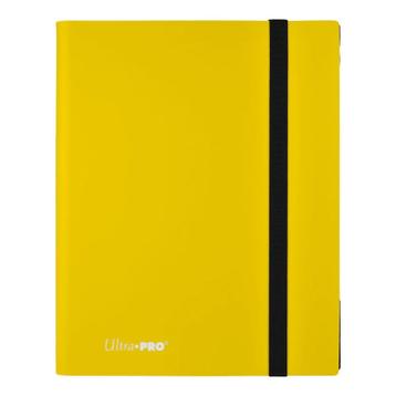 Ultra Pro - 9-Pocket Pro Binder Eclipse Stil Lemon Yellow beschikbaar voor biedingen