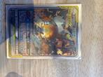 Pokemon Reshiram en charizard, Ophalen of Verzenden, Gebruikt, Losse kaart, Foil
