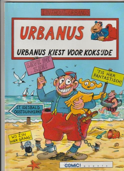 URBANUS KIEST VOOR KOKSIJDE -ENIGE DRUK 1994 BEPERKTE OPLAGE, Boeken, Stripverhalen, Nieuw, Eén stripboek, Ophalen of Verzenden