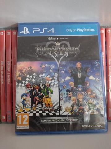 Jeu PS4 "Kingdom Hearts HD 1,5 + 2,5 Remix" (neuf, sous blis