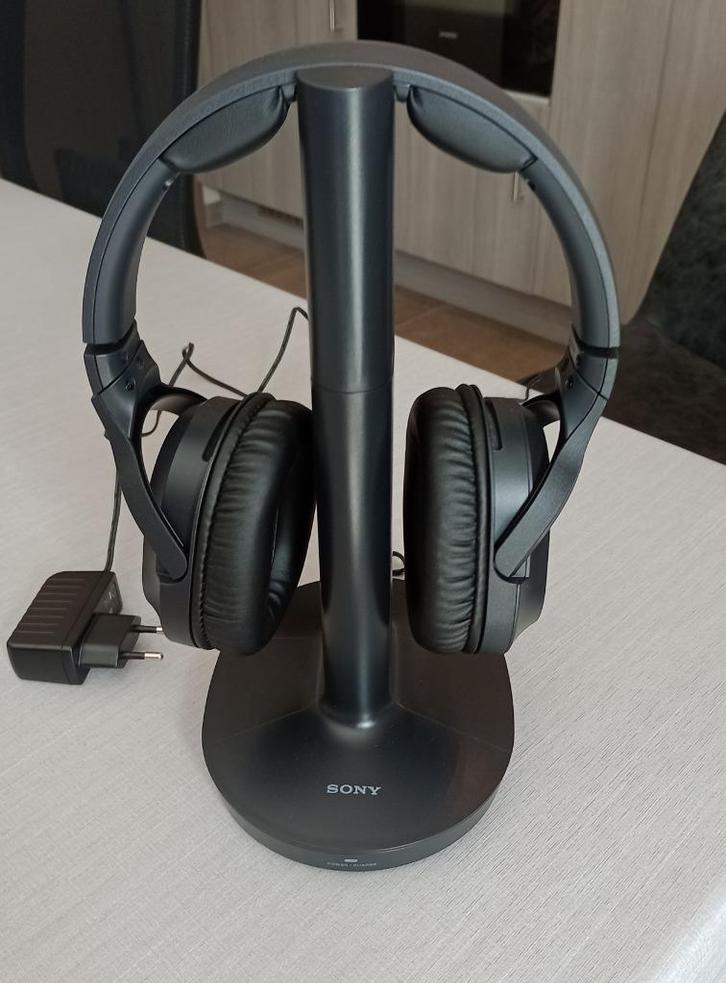 Sony - Draadloos hoofdtelefoon systeem MDR-RF895RK, Audio, Tv en Foto, Hoofdtelefoons, Zo goed als nieuw, Over oor (circumaural)