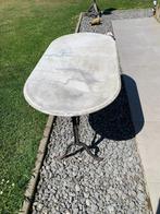 Marmeren tuintafel, Ophalen, Gebruikt, Ovaal
