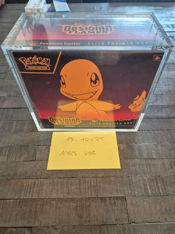 Pokemon obsidian flames pokemoncenter etb beschikbaar voor biedingen