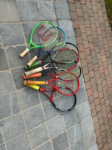 Tennisrackets beschikbaar voor biedingen
