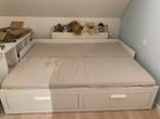 Uitschuifbaar bed met lades en matrassen ikea, Huis en Inrichting, Ophalen, Gebruikt