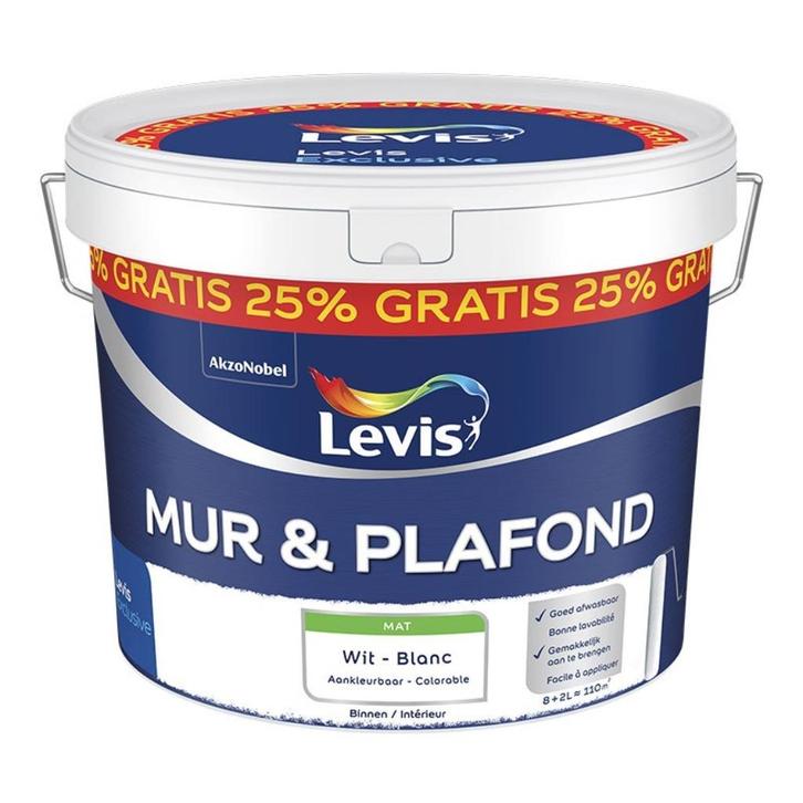 WITTE VERF, Doe-het-zelf en Bouw, Verf, Beits en Lak, Nieuw, Verf, Wit, Ophalen