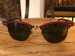 Vintage B&L Ray-ban Clubmaster pink W0376 zonnebril Club2, Gebruikt, Zonnebril, Ophalen of Verzenden, Ray-Ban