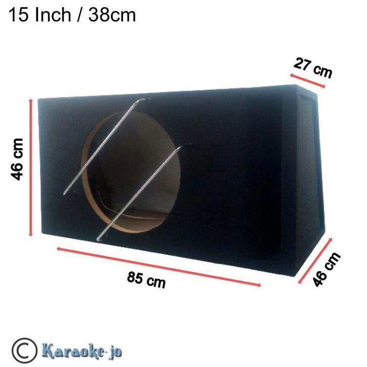 Bass-reflex behuizing 15 Inch 38 Cm 95 Liter, Auto diversen, Auto-accessoires, Nieuw, Ophalen of Verzenden