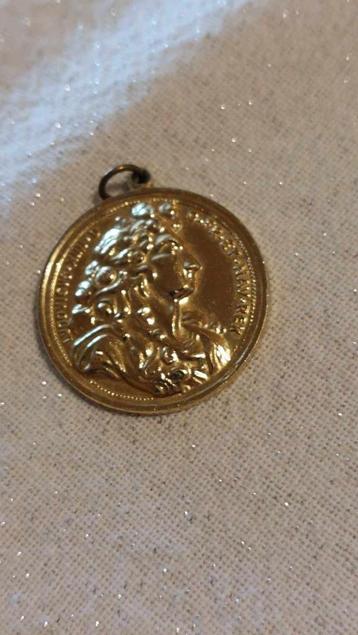 medaille/penning : Ludovicus XIIII / Navigatio Instravata