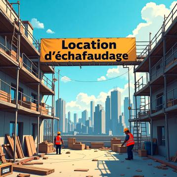 Location d'échafaudage, Enlèvement ou Envoi