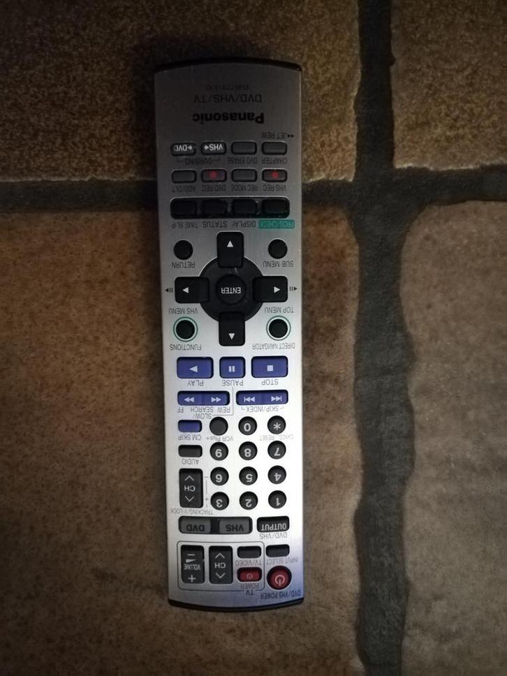 Originele Panasonic DMR E75V afstandsbediening, Audio, Tv en Foto, Afstandsbedieningen, Zo goed als nieuw, Origineel, Ophalen of Verzenden