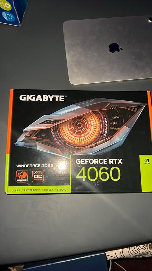 GIGABYTE GeForce RTX 4060 WINDFORCE OC 8G, Computers en Software, Videokaarten, Zo goed als nieuw, Nvidia, PCI, GDDR6, Ophalen of Verzenden