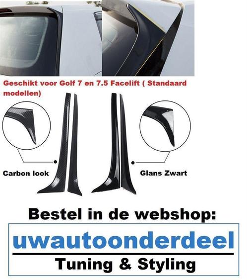 Wing Acherraam Geschikt Voor Golf 7 7.5 Facelift Spoiler Gti, Auto diversen, Tuning en Styling, Verzenden