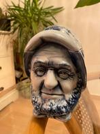 Delfts blauw tabakspot visserman, Ophalen of Verzenden