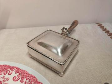 "Silent butler" (kruimelbak), verzilverd beschikbaar voor biedingen