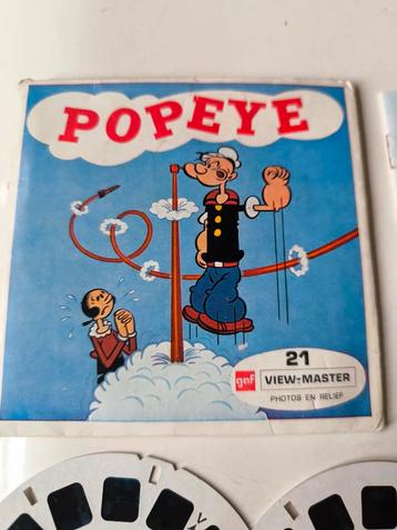 Viewmaster view-master Popeye 