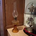 Oude olielamp in glas, Ophalen