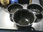 Mosselpotten, Huis en Inrichting, Keuken | Potten en Pannen, Ophalen of Verzenden, Gebruikt, Aluminium, Pot, Bus of Blik