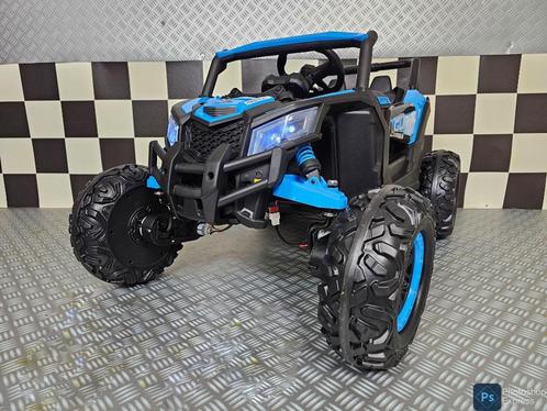 Kinder Buggy 12 volt - soft start - rubber banden - met RC, Kinderen en Baby's, Speelgoed |Speelgoedvoertuigen, Nieuw, Afstandsbediening