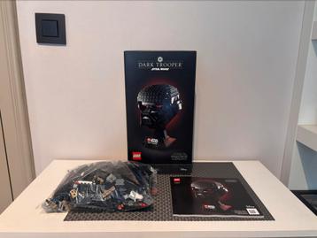 Lego Star Wars 75343 Dark Trooper Helmet collection beschikbaar voor biedingen