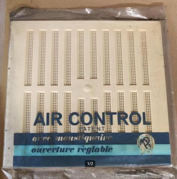 AIR CONTROL SCHUIF LUCHTROOSTER PVC WIT 270X288MM-5st. beschikbaar voor biedingen