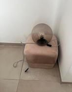 Poef + nachtlamp, Huis en Inrichting, Lampen | Overige, Ophalen