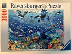Puzzle Ravensburger 3000 pièces – Monde sous-marin coloré, Enlèvement, Plus de 1 500 pièces, Comme neuf, Puzzle