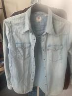 Denim hemd Levis maat M (nieuw), Kleding | Heren, Overhemden, Ophalen of Verzenden, Zo goed als nieuw, Levi’s